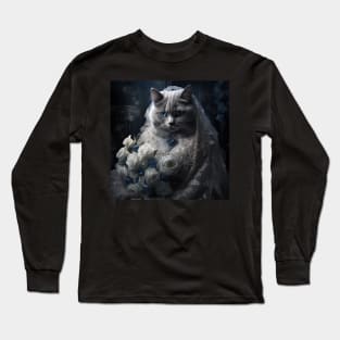 Ghostly Bride British Shorthair Long Sleeve T-Shirt